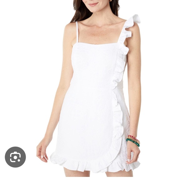 MODCLOTH ruffle mini dress size 8 - Picture 2 of 5